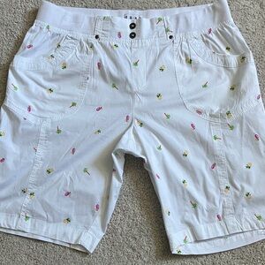 Dash Shorts Tropical White L